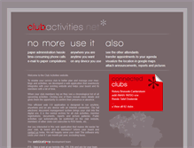 Tablet Screenshot of clubactivities.net